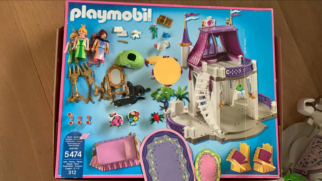 Prinsessenpaleis playmobil, Kinderen en Baby's, Speelgoed | Playmobil, Ophalen of Verzenden, Zo goed als nieuw