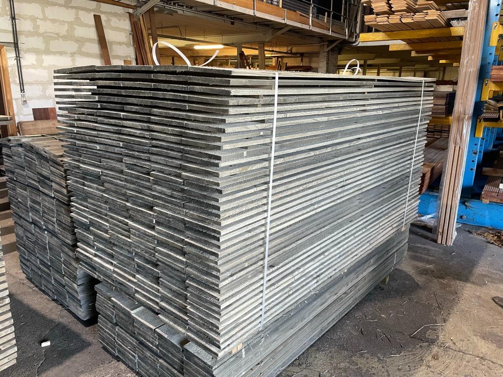 Barnwood I Verouderd steigerhout I steigerplanken grijs 15mm, Doe-het-zelf en Bouw, Hout en Planken, Geïmpregneerd, Minder dan 25 mm