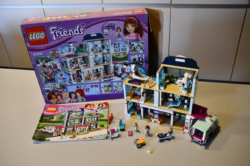 Lego Friends Heartlake ziekenhuis, Kinderen en Baby's, Speelgoed | Duplo en Lego, Ophalen, Zo goed als nieuw, Complete set, Lego