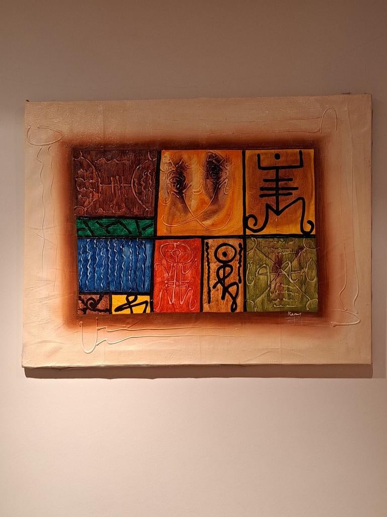 Schilderij uit Dominicaanse republiek, Antiek en Kunst, Ophalen