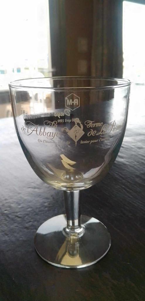 verre à bière La Abbaye Ramée Ferme, Collections, Enlèvement ou Envoi, Comme neuf, Verre à bière
