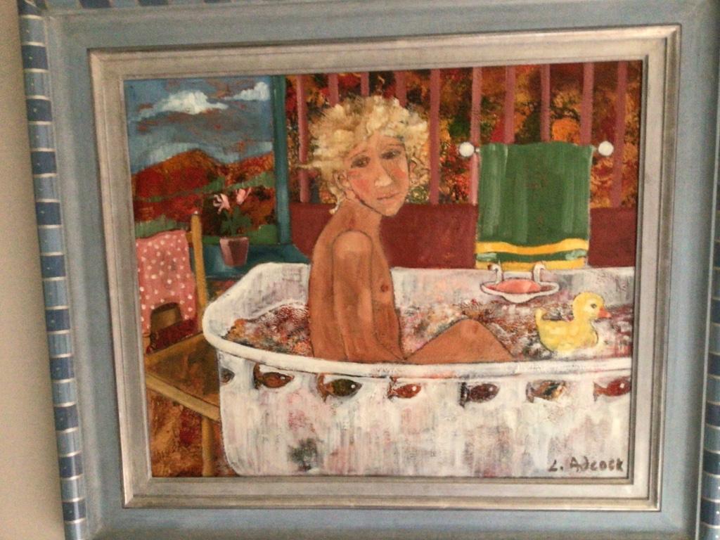 Kunstwerk van Lilian adcock, Antiek en Kunst, Ophalen of Verzenden