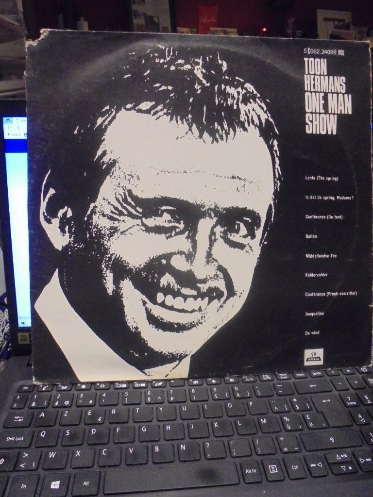 Toon Hermans one man show, Cd's en Dvd's, Vinyl | Nederlandstalig, Ophalen of Verzenden, Gebruikt