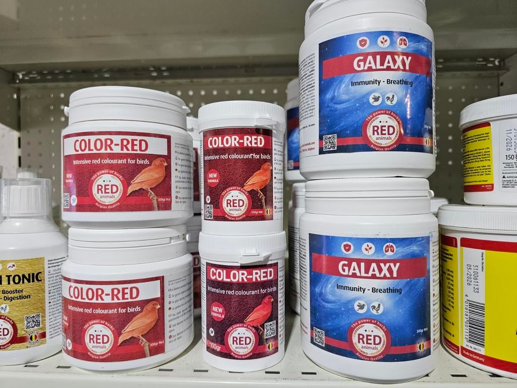 Color-Red (rode kleurstof en met choline voor de lever)300gr, Dieren en Toebehoren, Vogels | Toebehoren, Ophalen