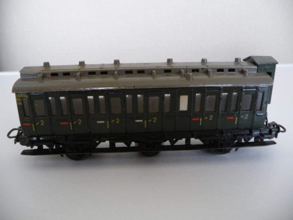 4201 Marklin HO - Comparimentwagen/Wagon compartiment DB (E2, Wisselstroom, Gebruikt, Analoog, Wagon