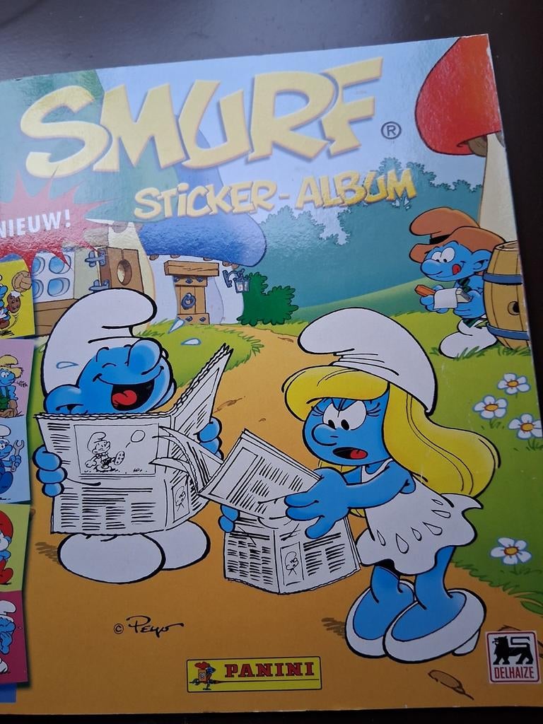 Smurf sticker album Panini volledig, Ophalen of Verzenden