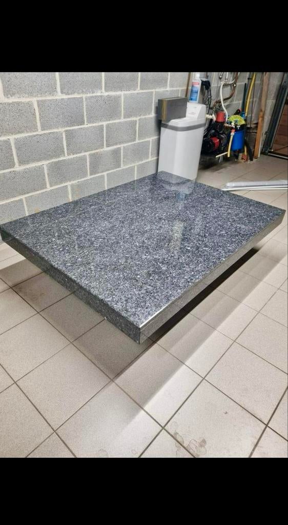 Prachtige granieten tafel, Huis en Inrichting, Tafels | Salontafels, Ophalen, Nieuw, Tijdloos