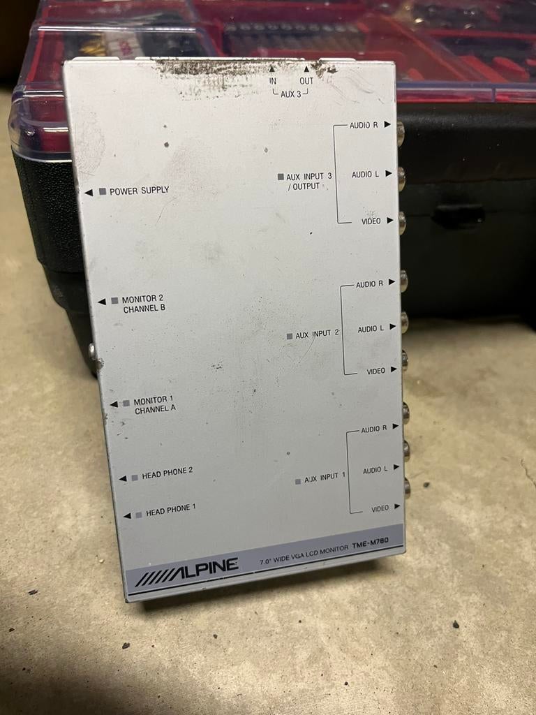Alpine TME-M780, Ophalen, Zo goed als nieuw