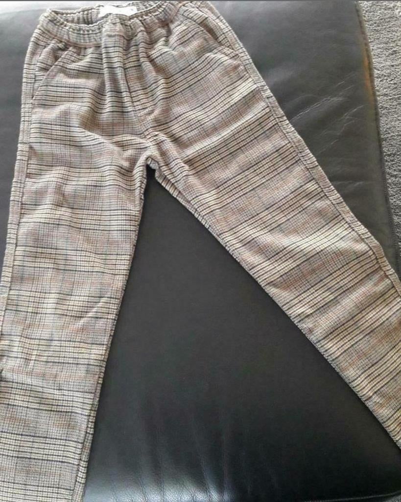 najaars geruite broek 128 zara, Kinderen en Baby's, Kinderkleding | Maat 128, Broek, Ophalen of Verzenden, Zo goed als nieuw, Zara