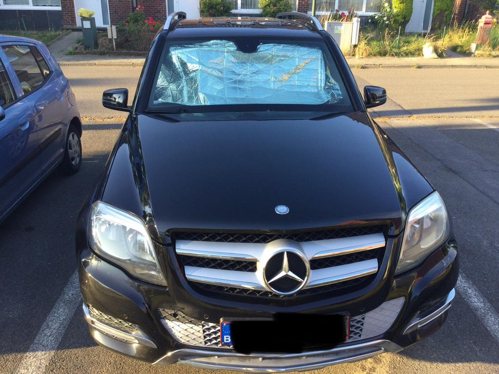 Mercedes GLK200, Auto's, Euro 5, Zwart, 4 cilinders, Zwart