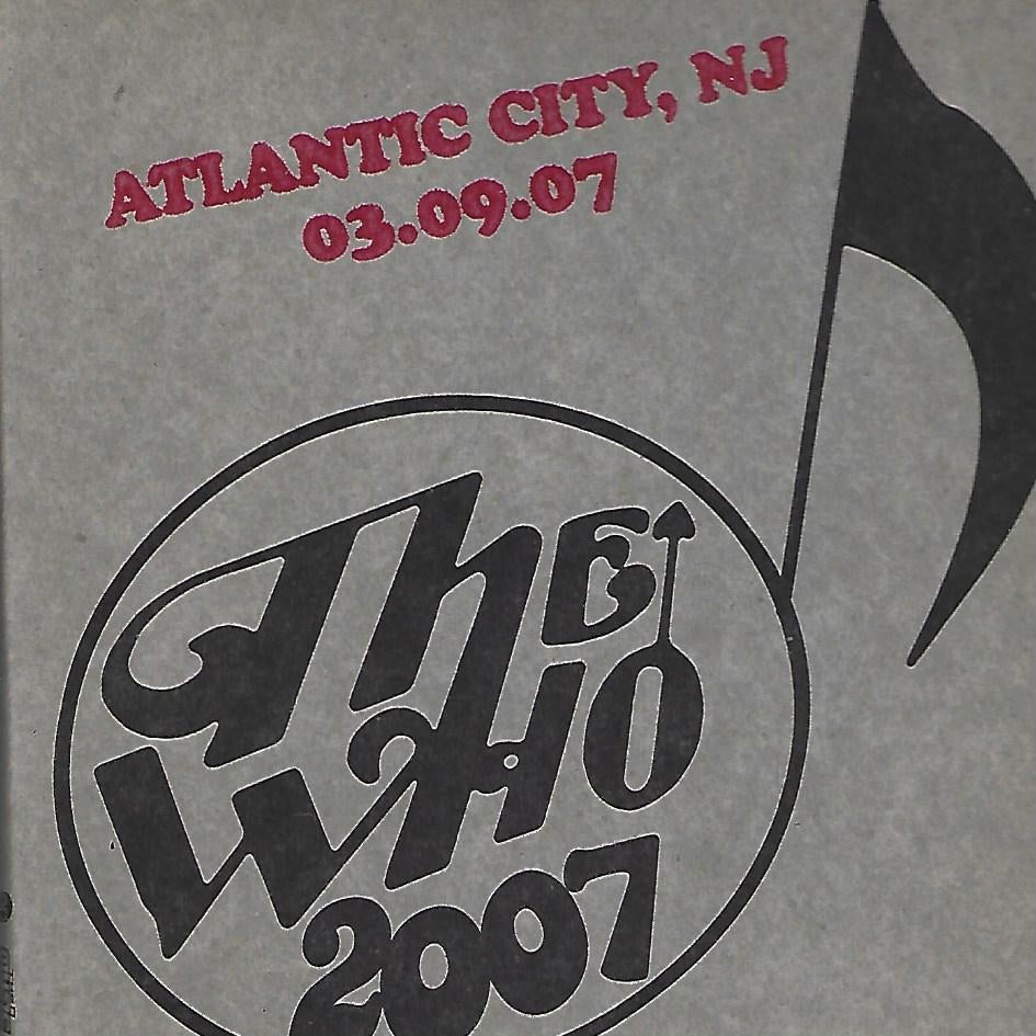 2 CD's - The  WHO - Live in Atlantic City 2007, Envoi, Neuf, dans son emballage, Pop rock