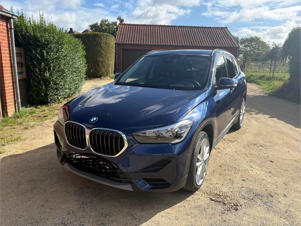 BMW X1, Euro 6, Blauw, Handgeschakeld, 5 deurs