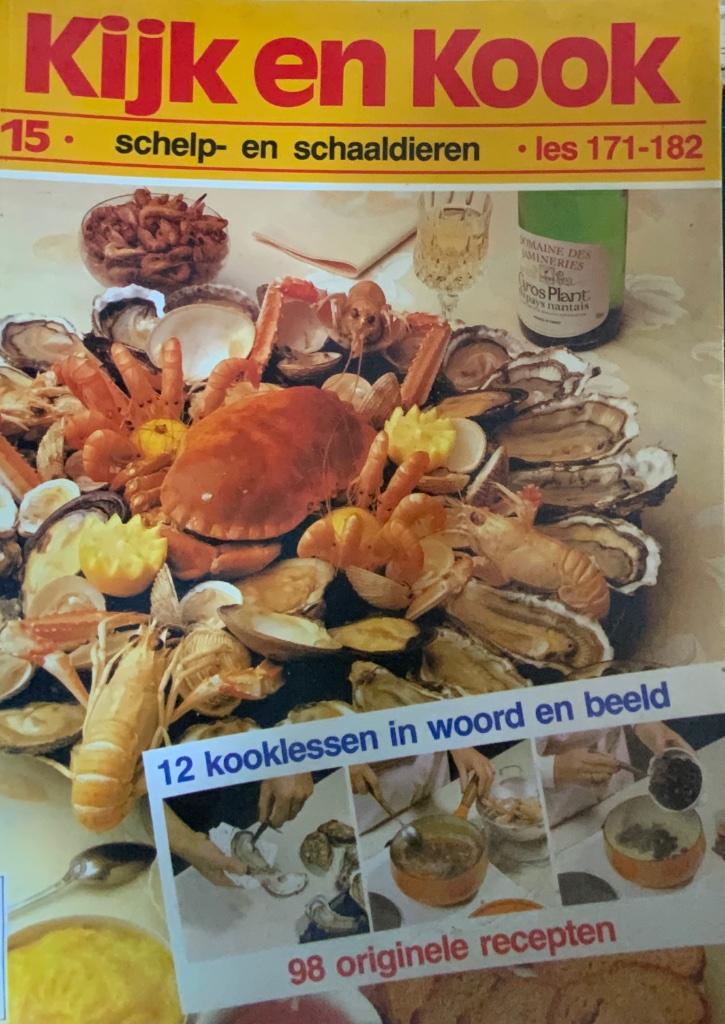 Kijk en kook: Schelp- en schaaldieren 15, Boeken, Kookboeken, Ophalen of Verzenden