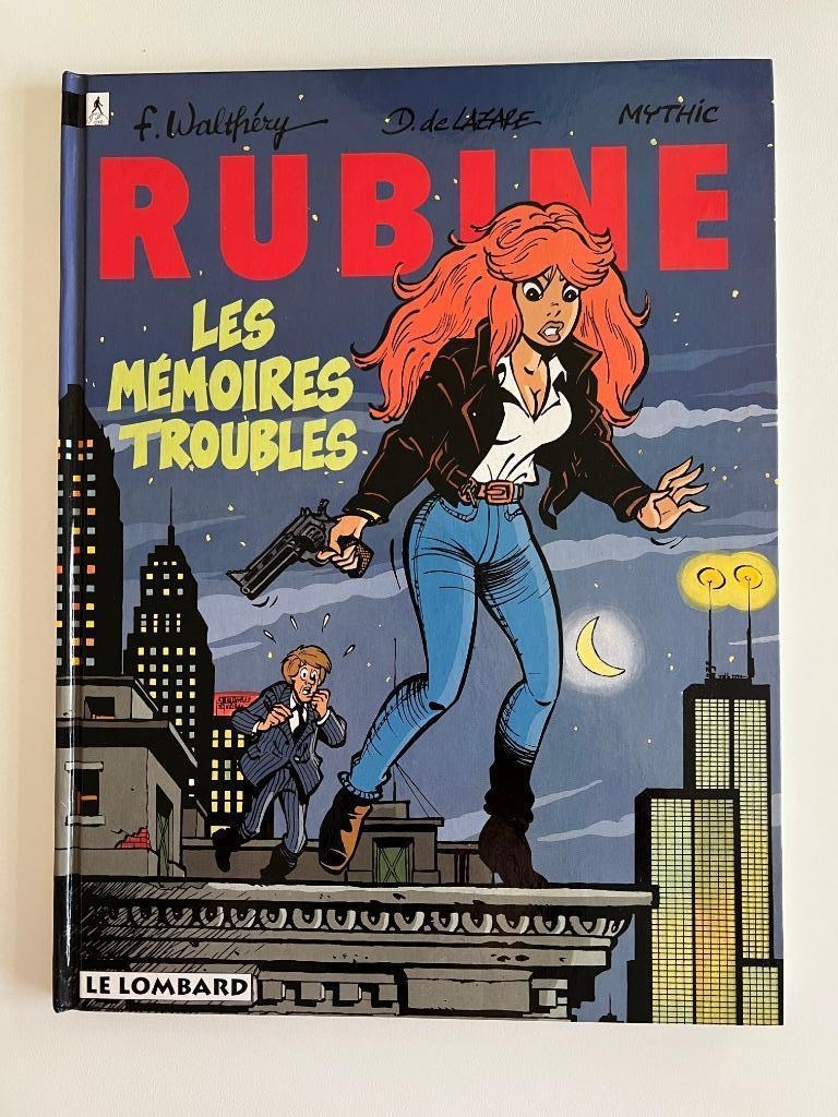 BD Rubine Les mémoires troubles, Livres, BD, Walthery, Enlèvement ou Envoi, Une BD, Utilisé