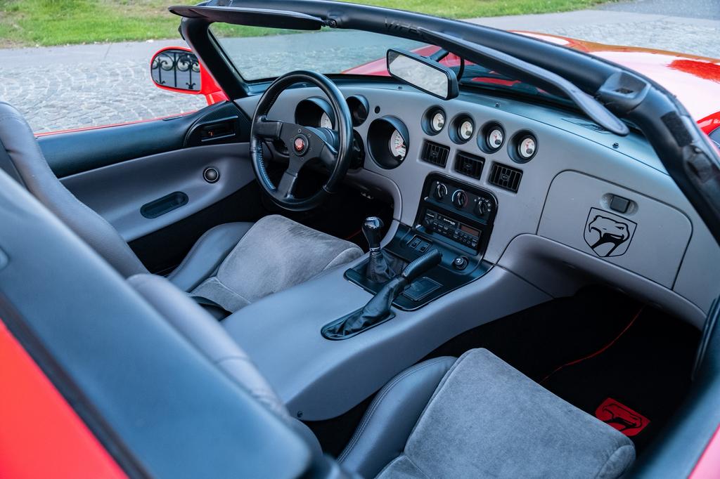 Dodge Viper RT/10, Achterwielaandrijving, Viper, Cabriolet, Leder en Stof