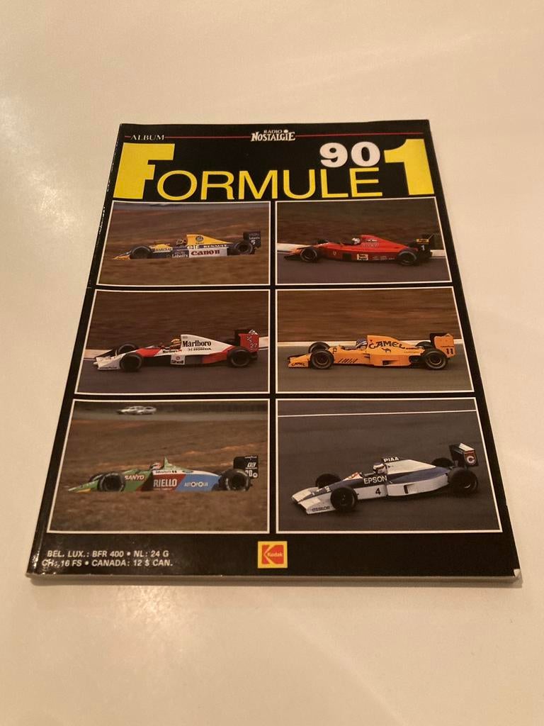Formule 1 jaarboek ‘90 & ‘91, Verzamelen, Verzenden, Zo goed als nieuw, Formule 1