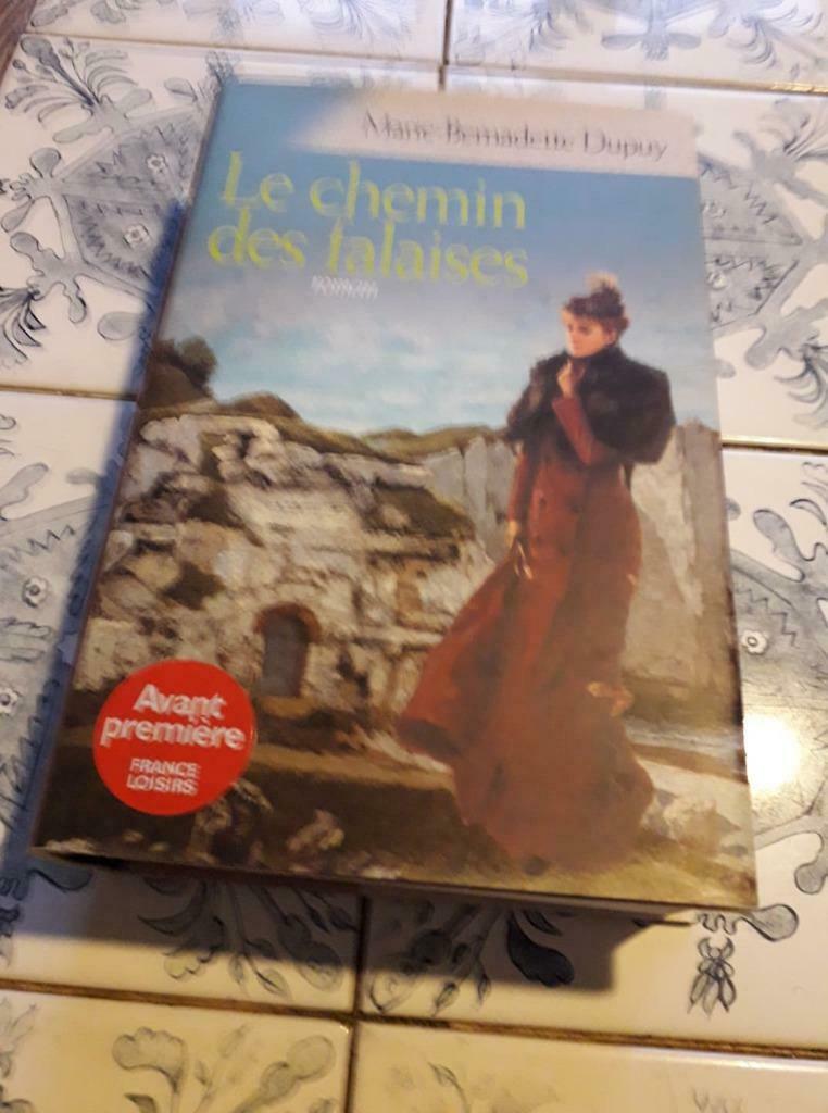 LIVRE ROMAN LE CHEMIN DES FALAISES, Livres, Romans, Enlèvement ou Envoi, Comme neuf, MARIE - BERNADETTE DUPUY
