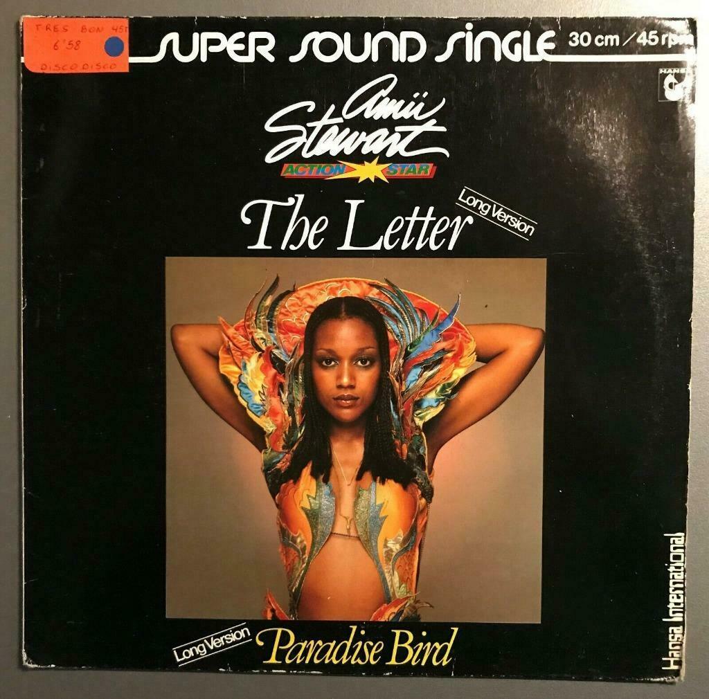 Vinyle de Amii Stewart : the letter/Paradise Bird, Enlèvement ou Envoi, Maxi single