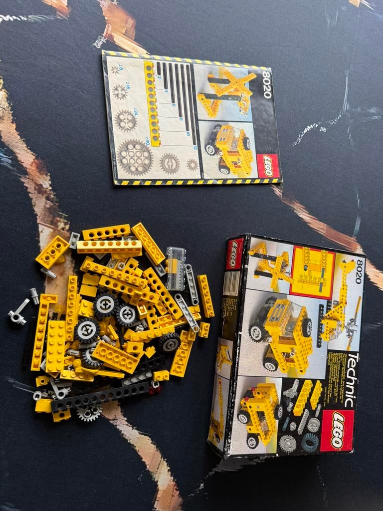Leho technic 8020, Enlèvement ou Envoi, Utilisé, Ensemble complet, Lego