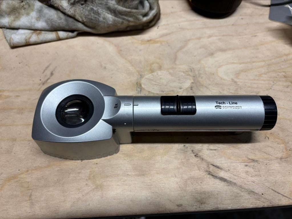 Tech-line schweizer verlicht vergrootglas 8x vergroting, Enlèvement