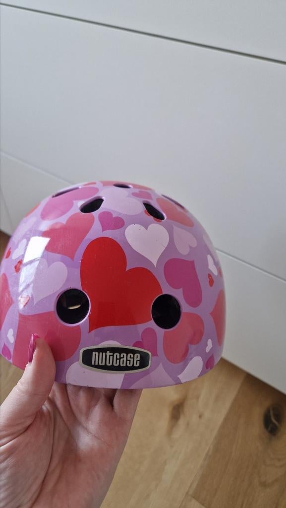 Helm Nutcase  size XS, Fietsen en Brommers, XS, Gebruikt, Meisje, Ophalen of Verzenden