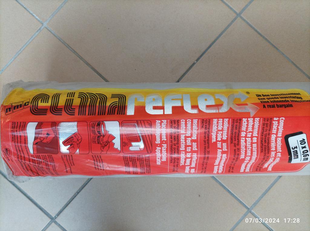Rouleaux CLIMAREFLEX, Enlèvement, Neuf, 5 à 10 m²