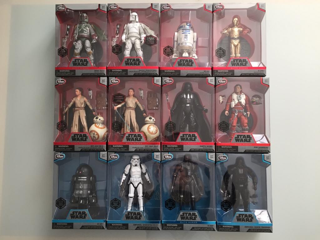 Star Wars Disney Store Elite Series figuren lot (nieuw), Ophalen of Verzenden, Nieuw, Actiefiguurtje