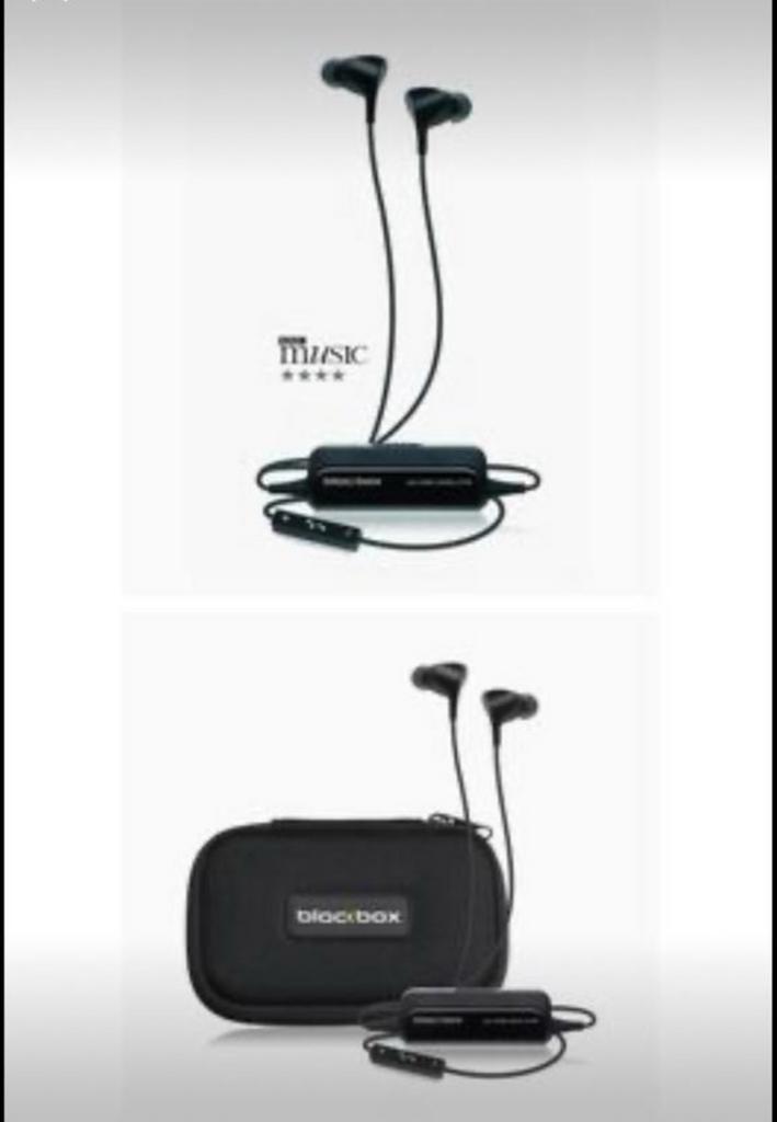 Écouteurs Blackbox Active Noise Cancelling, Enlèvement, Comme neuf, Intra-auriculaires (In-Ear)