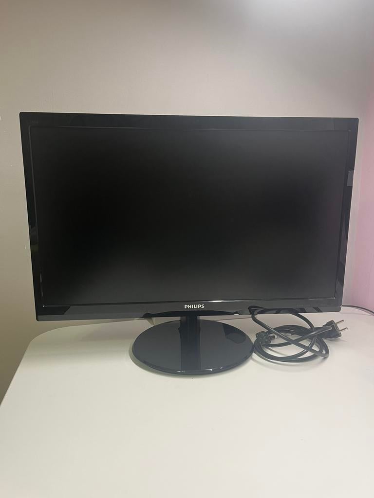 PHILIPS - 246V5L beeldscherm, Ophalen, Gebruikt, Full HD, DVI
