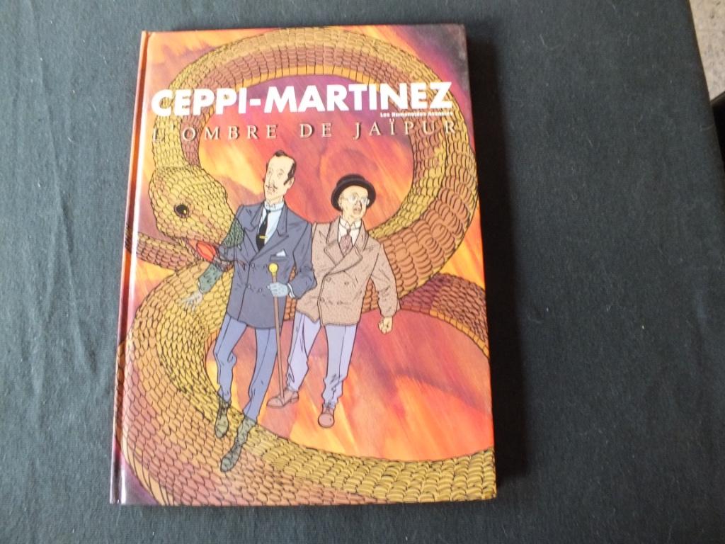 L'OMBRE DE JAIPUR (1 ALBUM)   EDITIONS HUMANOIDES ASSOCI, CEPPI-MARTINEZ, Eén stripboek, Ophalen of Verzenden, Zo goed als nieuw