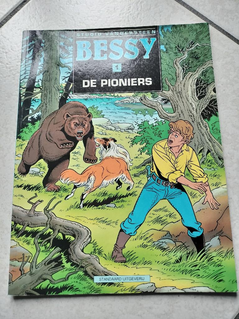 Strip Bessy 1 - De pioniers, Boeken, Gelezen, Eén stripboek, Studio  Vandersteen, Ophalen of Verzenden