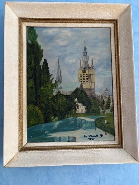 Schilderijtje Kerk Aarschot De Weerdt, Enlèvement