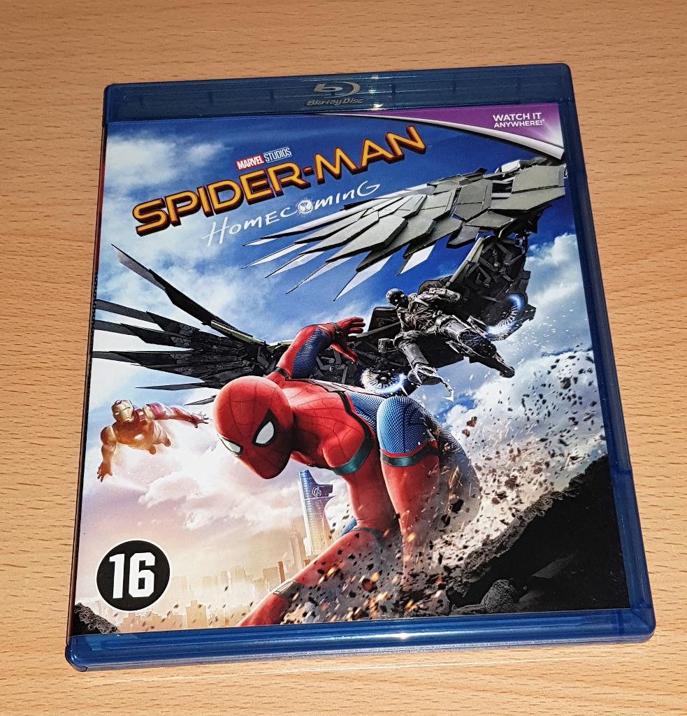 Spider-Man: Blu-ray bij thuiskomst, Cd's en Dvd's, Blu-ray, Verzenden, Gebruikt