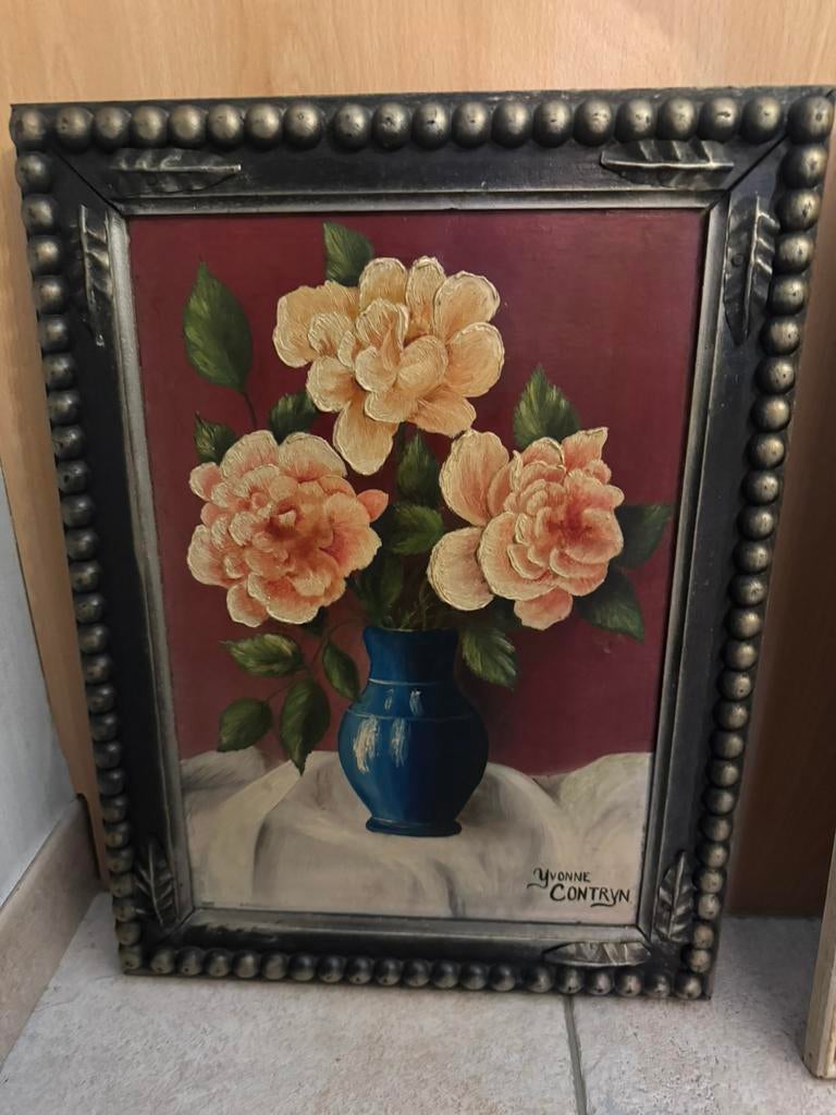 Bloemenstilleven - Yvonne Contryn, Ophalen