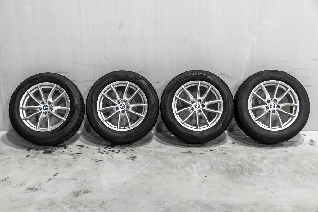 BMW X3 18-Inch Winterset Velgen + Banden, Auto-onderdelen, Banden en Velgen, Ophalen, Gebruikt, Banden en Velgen, 17 inch