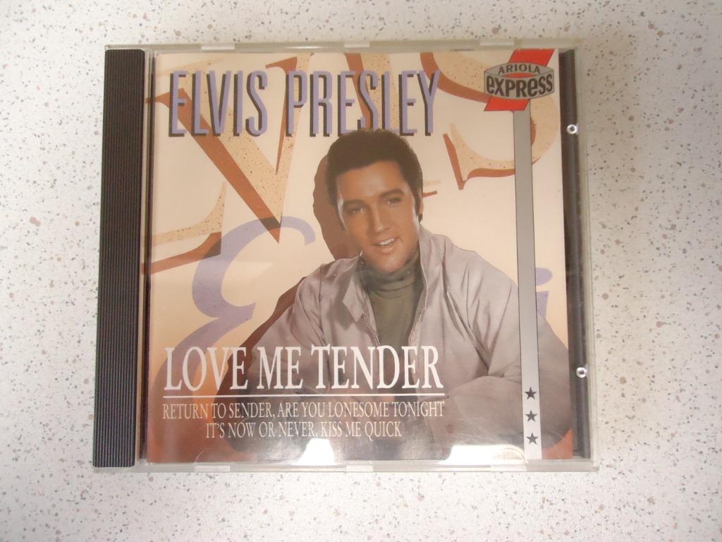 Lot 123 CD van "Elvis Presley" Love Me Tender., Cd's en Dvd's, Ophalen of Verzenden, Zo goed als nieuw, Rock en Metal
