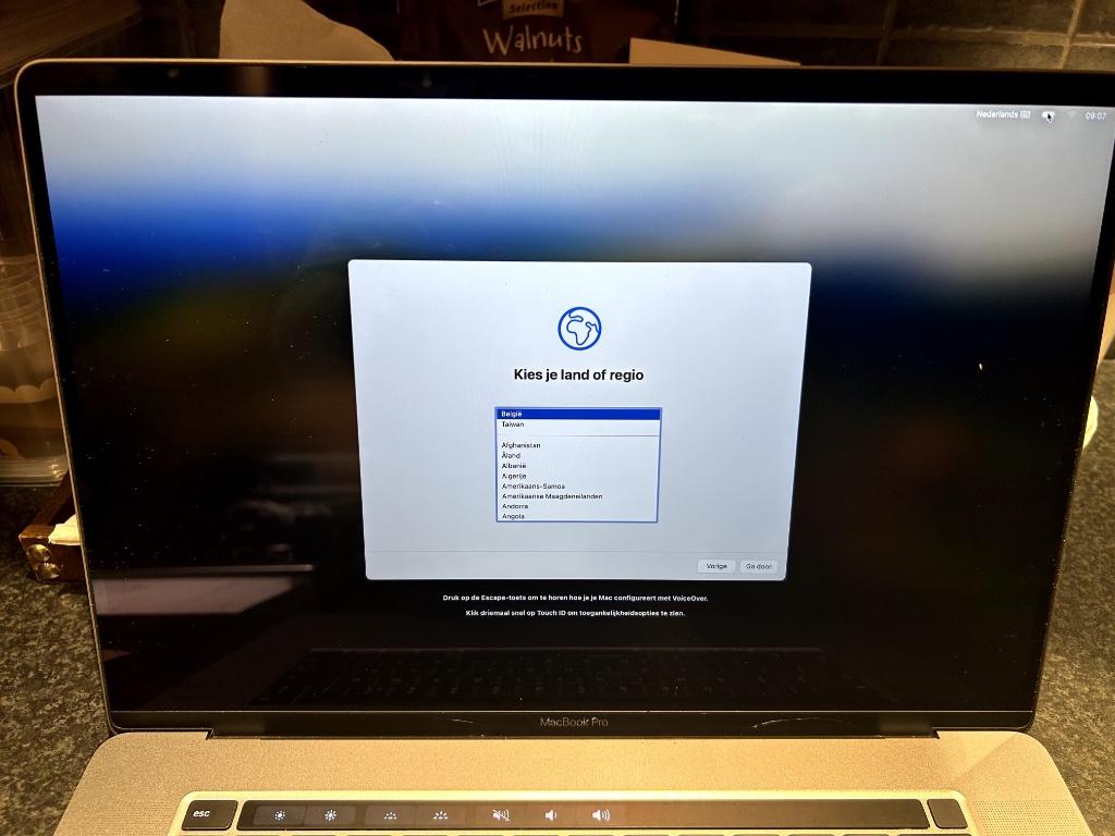 Apple MacBook Pro, 16inch, Model A2141, Ophalen, Qwerty, 512 GB, Refurbished