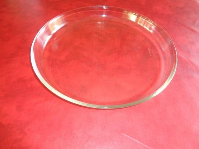 Plat rond à tarte ou autre. Verre, Enlèvement ou Envoi, Verre, Utilisé, Autres types