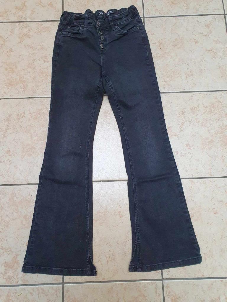 Toffe zwarte jeans "C&A", Broek, Gebruikt, C&A, Meisje