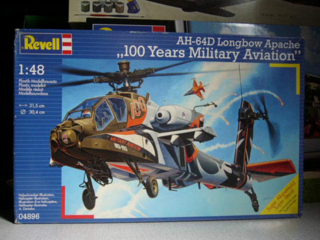 REVELL 04896 AH-94D longbow apache échelle 1/48, Neuf, Plus grand que 1:72, Enlèvement ou Envoi, Revell