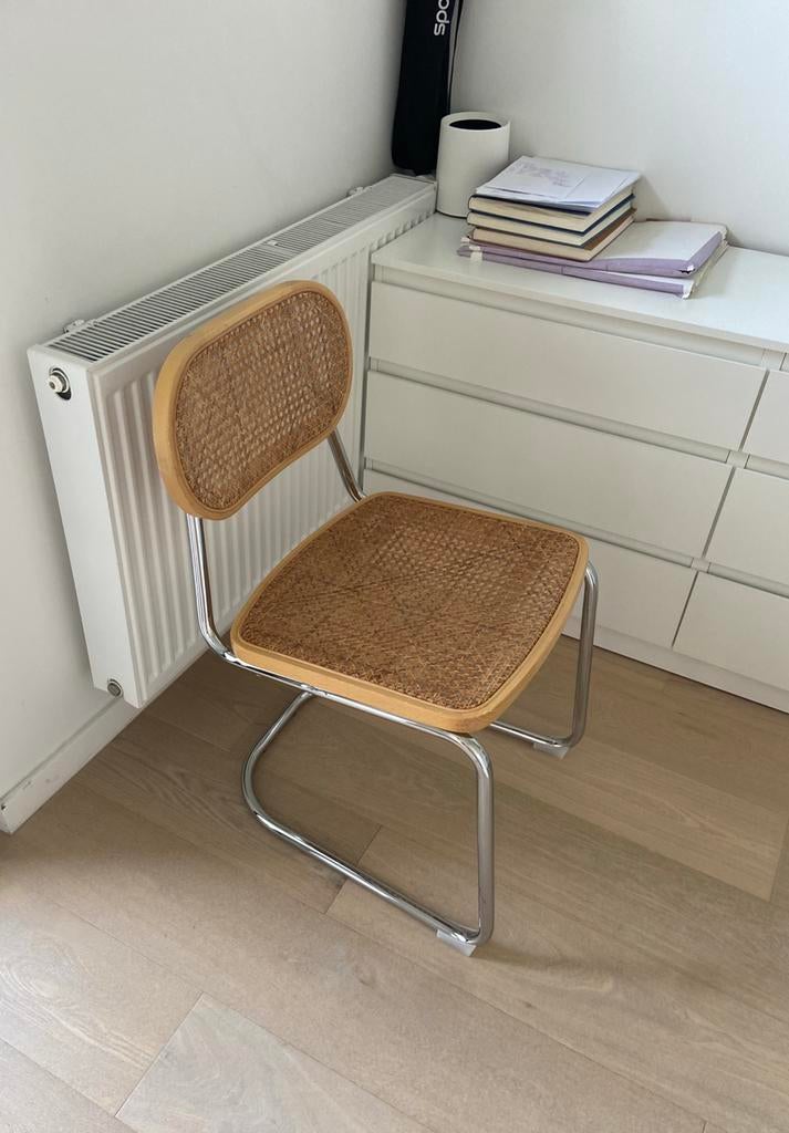 Retro / Rotan eetkamerstoel, Neuf, Enlèvement, Osier ou Rotin, Rotan