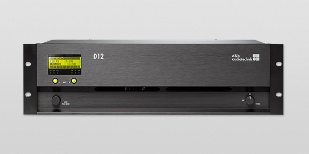 d&b audio D12, TV, Hi-fi & Vidéo, Appareils professionnels, Enlèvement ou Envoi, Utilisé, Audio