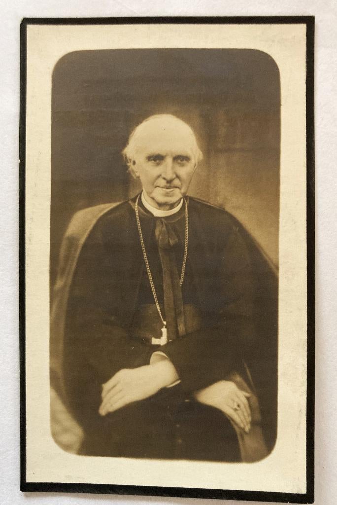Bidprentje van Désiré-Joseph Cardinal Mercier, Ophalen of Verzenden, Bidprentje
