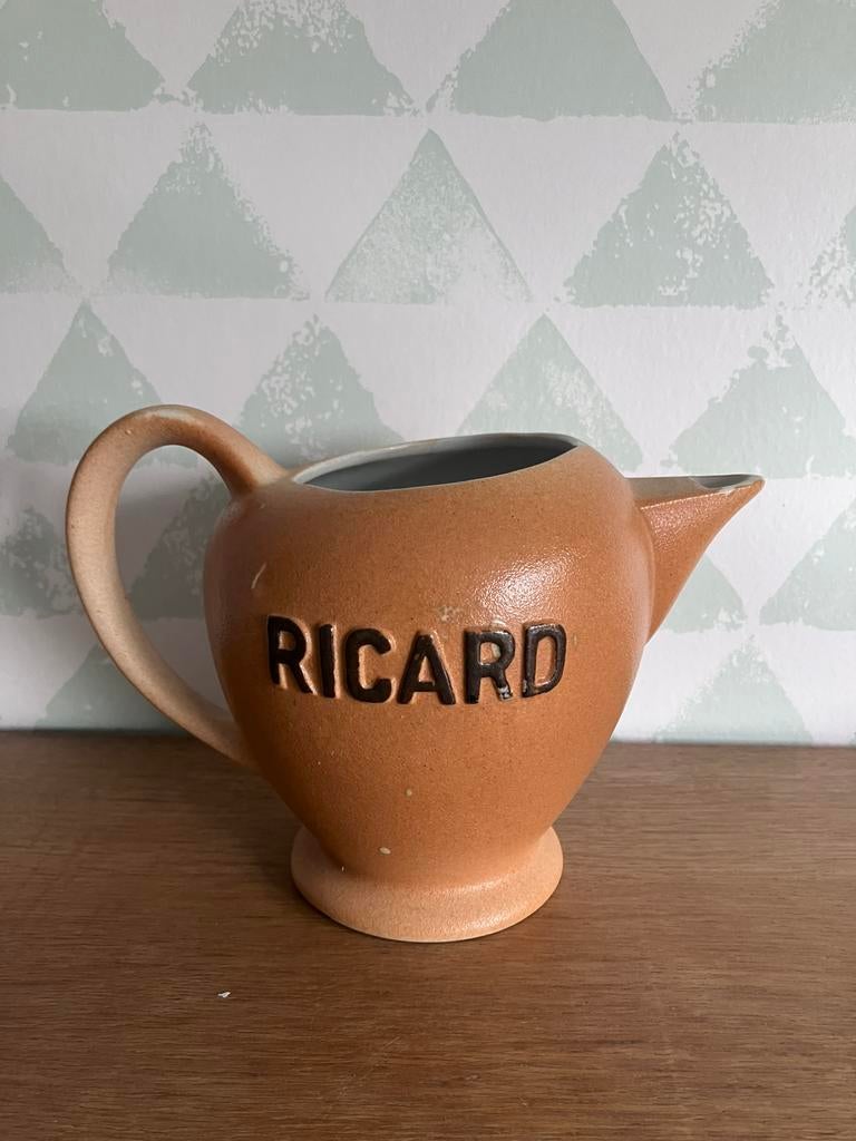 Ricard Pastis waterkan keramiek, Maison & Meubles, Enlèvement ou Envoi, Comme neuf, Poterie