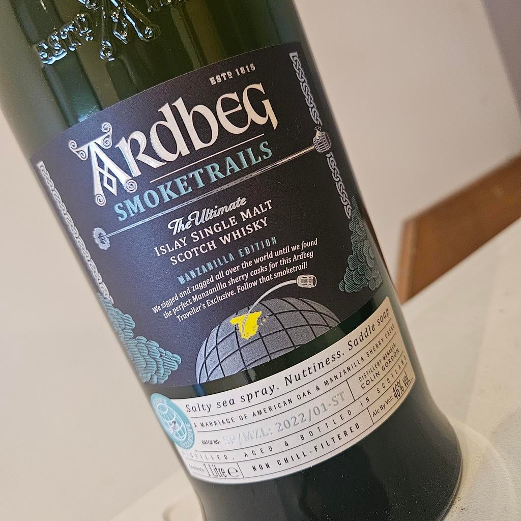 Ardberg smoketrails, Ophalen