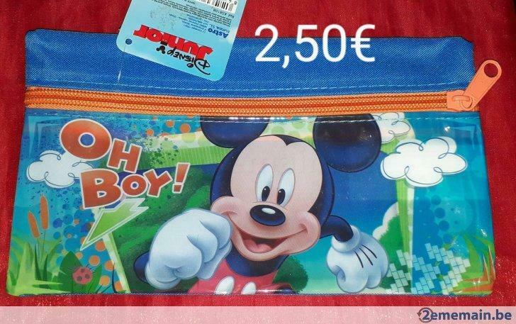 Plumier Mickey, Divers, Fournitures scolaires, Enlèvement ou Envoi, Neuf