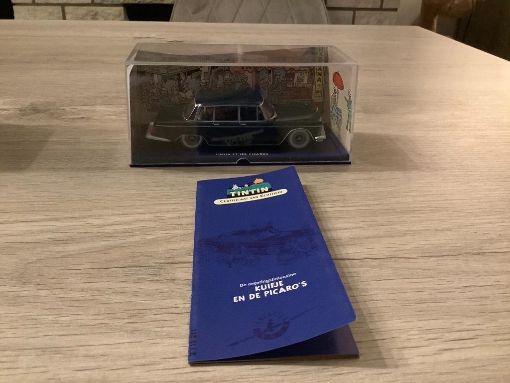 Kuifje miniatuur auto Kuifje en de Picaro's (Nieuw) (2003), Ophalen of Verzenden, Kuifje, Gebruikt, Beeldje of Figuurtje
