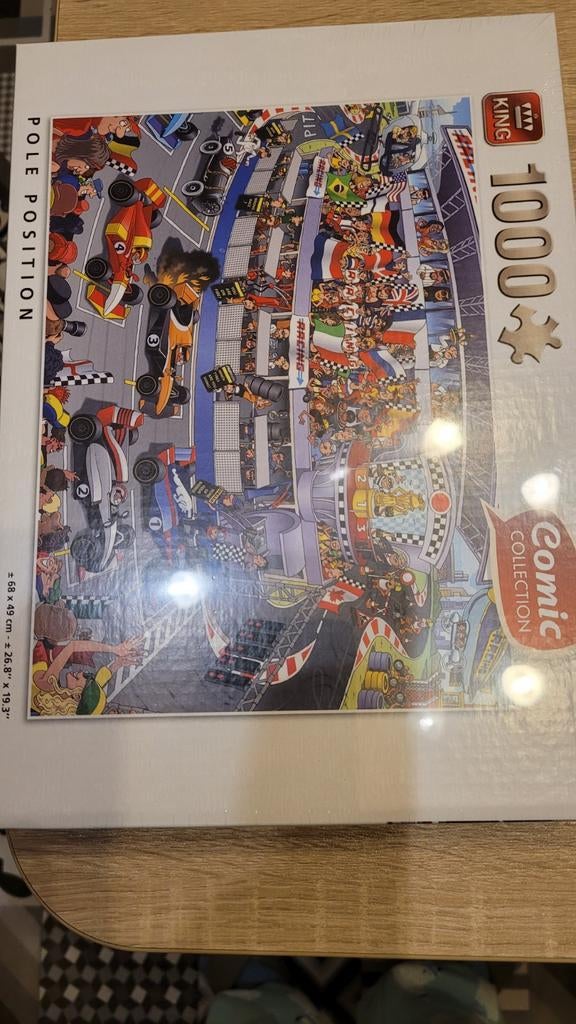 Puzzel King jumbo pole position, Enlèvement