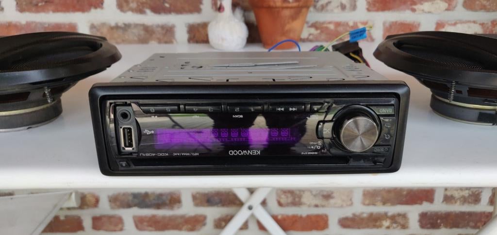 Autoradio en speakers, Ophalen