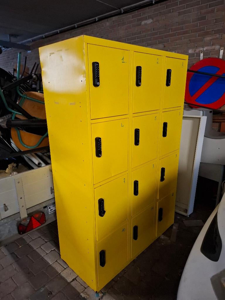 lockers met cijferslot, Archief en Opbergen, Ophalen